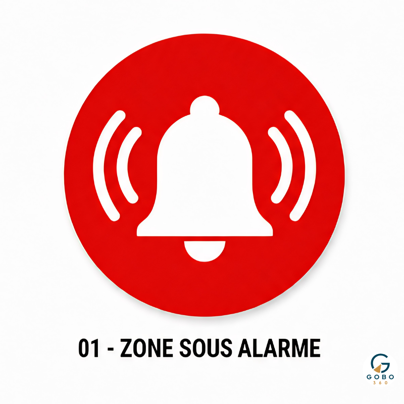 GOBO ZONE SOUS ALARME