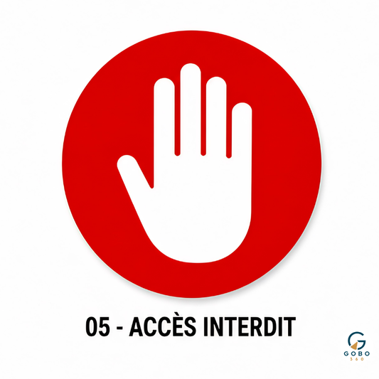 GOBO ACCÈS INTERDIT