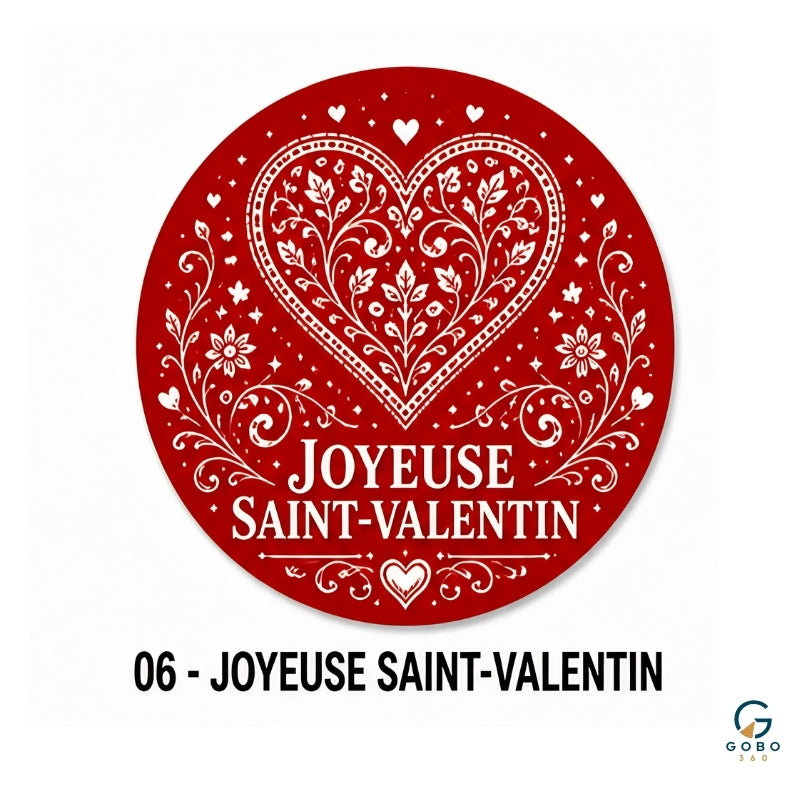 GOBO JOYEUSE SAINT-VALENTIN