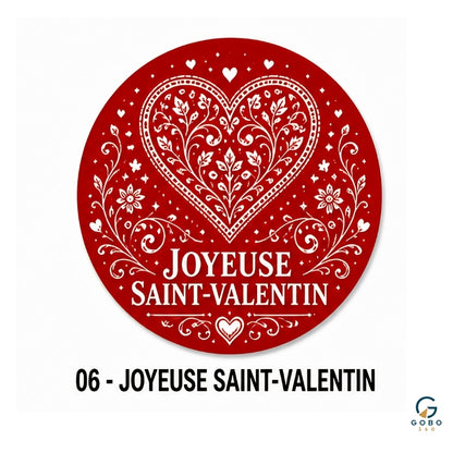 GOBO JOYEUSE SAINT-VALENTIN