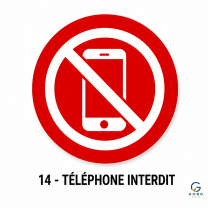 GOBO TÉLÉPHONE INTERDIT