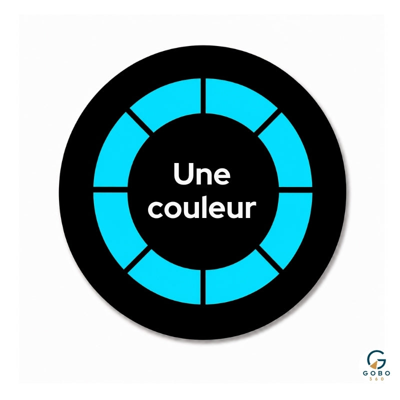 GOBO PERSONNALISÉ 1 COULEUR
