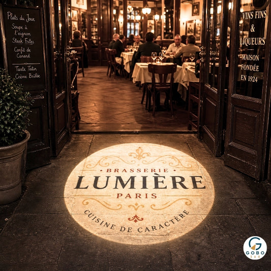 GOBO PERSONNALISÉ 3 COULEURS